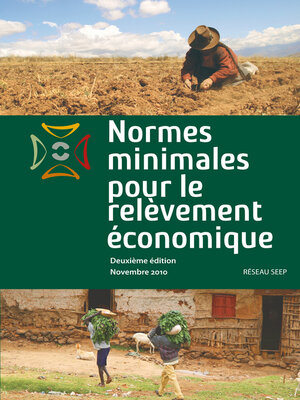 cover image of Normes minimales pour le relèvement économique